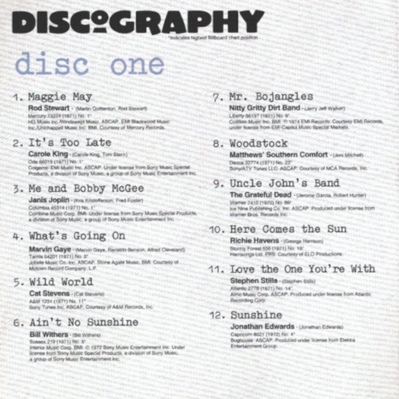 Time Life Singers & Songwriters - 60s & 70s - Collection 2: 5 Double CD Sets!! - Picture 9 of 16